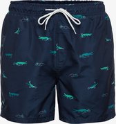 Osaga heren zwemshort met krokodillen - Blauw - Maat XXL