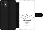 Bookcase Geschikt voor iPhone 12 Pro Max telefoonhoesje - Formule 1 - Red Bull Ring - Circuit - Met vakjes - Wallet case met magneetsluiting - Cadeau voor man