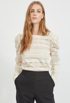 Vila T-shirt Vidoria L/s Top 14070237 Brich Dames Maat - XL