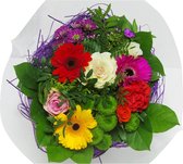 Boeket Sisal Large Mix ↨ 35cm - bloemen - boeket - boeketje - bloem - droogbloemen - bloempot - cadeautje