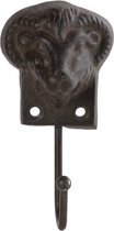 Esschert Design Wandhaak Boerderijdier Ram 5,5 Cm Ijzer Bruin