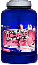 First Class Nutrition - 100% Whey sensation (Strawberry - 2000 gram) - Whey Protein - Eiwitpoeder - Eiwitshake - Proteine poeder - 66 shakes