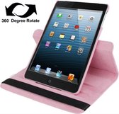 Apple iPad Mini 1 (2012) Hoes - Mobigear - 360 Rotating Serie - Kunstlederen Bookcase - Roze - Hoes Geschikt Voor Apple iPad Mini 1 (2012)