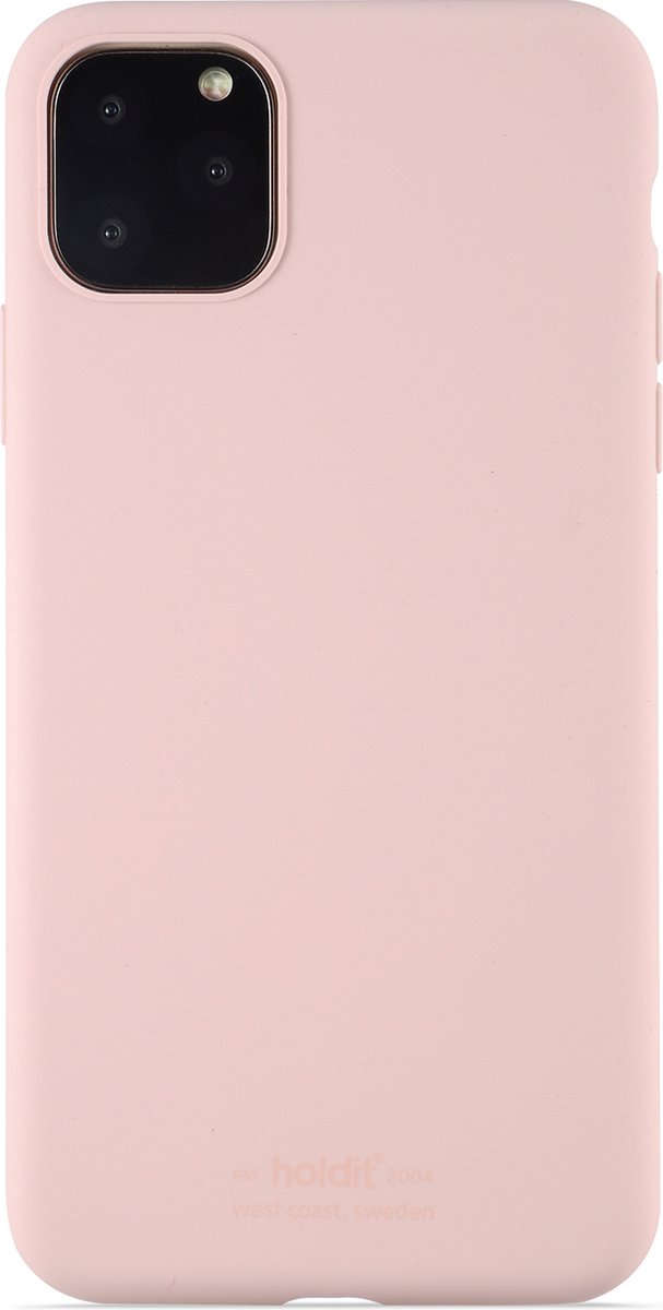 Holdit - iPhone 11 Pro Max, hoesje silicone, blush roze