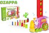 Afbeelding van het spelletje Ozappa Speelgoed Domino Trein - Speelgoed - Trein - Domino - Educatief - Cadeau
