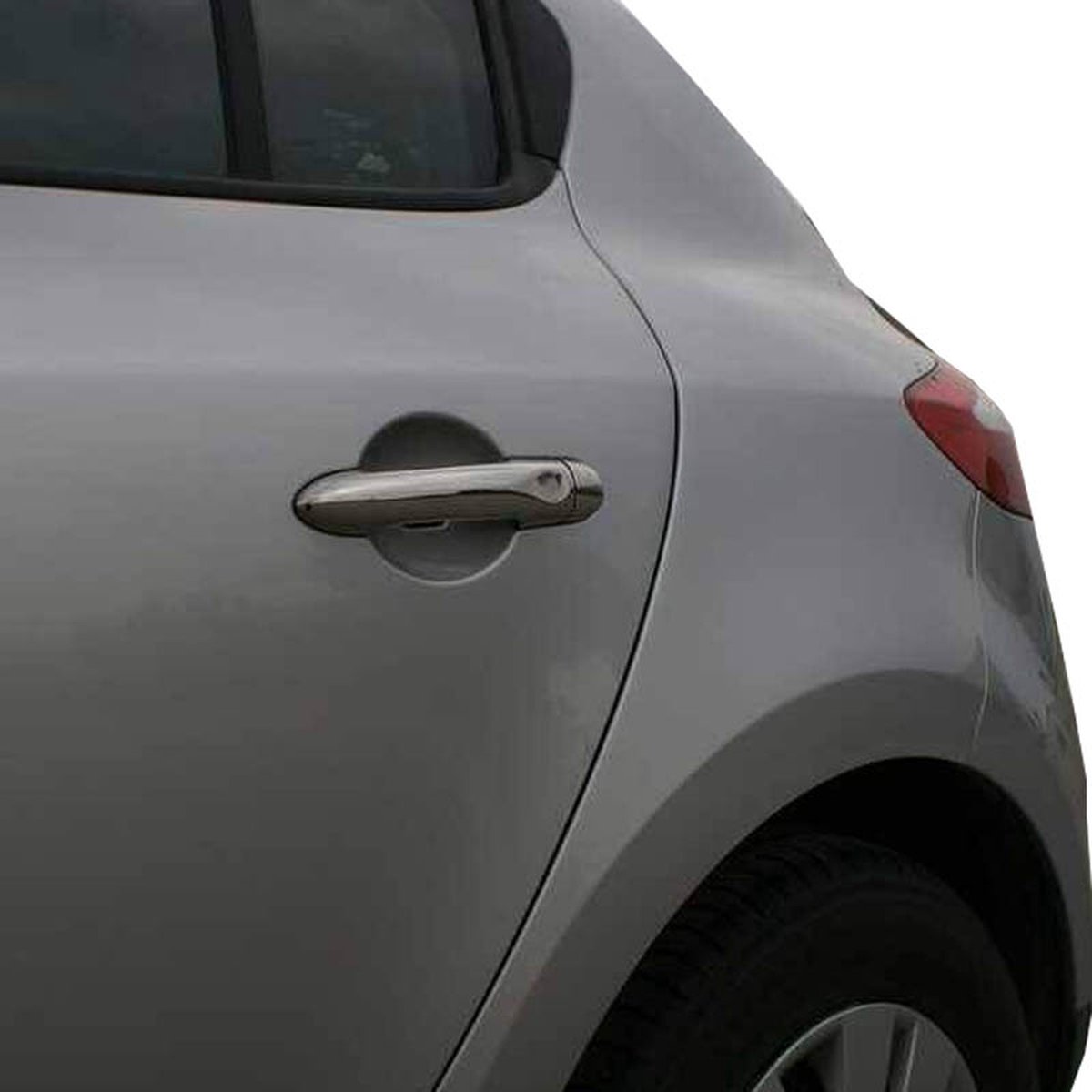 Chrome Deurhendels Cover Set Deurontgrendelingshendel Voor Renault Megane III SW-HB 2010-en hoger 4st