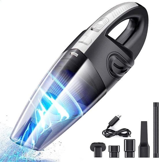 Rundong R6053 Draadloze Stofzuiger 120W Zwart - Rundong - €42,00