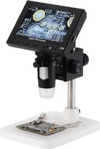 Ellanora® Microscope - 4.3inch HD - LCD-scherm - Microscoop Continu vergrootglas - Vergrootglas - microscoop - Onderwijs - Biologie - Camera microscoop