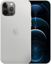 Ceezs telefoonhoesje geschikt voor Apple iPhone 11 pro max hoesje siliconen - backcover - optimale bescherming - Matte Transparant