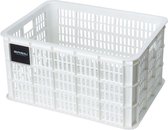 Basil Bicycle Crate L - Groot - 40 Litres - Wit