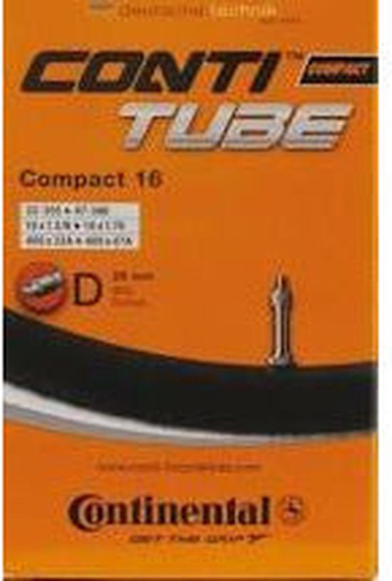 Compact 16 Continental Binnenband Compact 16 Inch (32-305/47-349) Dv 26 Mm | bol