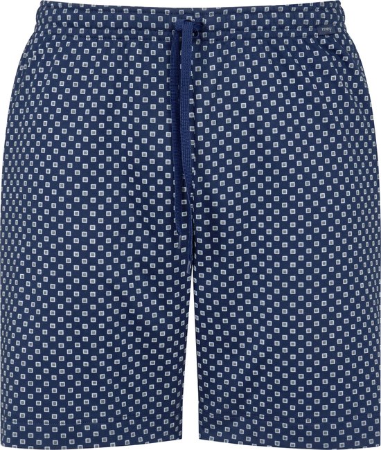Mey pyjamabroek kort - Gisborne - blauw dessin - Maat: 4XL