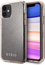 Guess Glitter Hard Case voor Apple iPhone 11 (6.1") - Roze