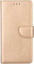 LuxeBass Hoesje geschikt voor Samsung Galaxy A5 2017 - Bookcase Goud- portemonnee hoesje - telefoonhoes - gsm hoes - telefoonhoesjes