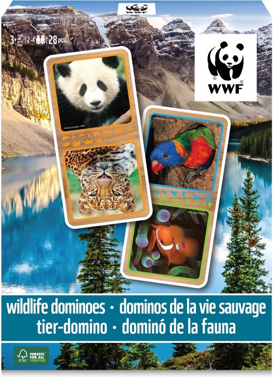 Afbeelding van het spel WWF Domino spel - Wildlife