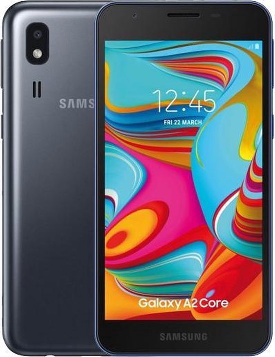 Samsung Galaxy A2 Core - 16GB - Dual Sim - Dark Grey - Samsung