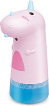 Milla Automatische Dino Zeepdispenser voor Kinderen - Roze - 360 ml - Kids - Touchless Sensor - Automatische Zeeppomp - Desinfectie Dispenser - Schuimdispenser - Batterij