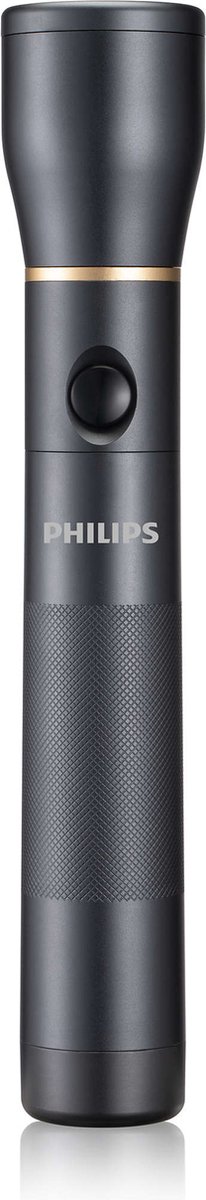 Bol.com Philips Zaklamp - SFL7002T/10 - LED-zaklamp - Incl. 6 AA-Batterijen - 1200 lumen - Zwart - IPX4 Waterdicht - Draagbare L... aanbieding