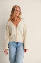 na-kd Oversized Knitted Dames Trui - Maat Large