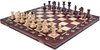 Afbeelding van het spelletje Senator luxe houten schaakset met inlegblad