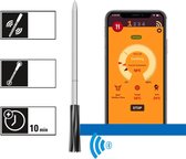 Smart Vleesthermometer - Meater - BBQ Thermometer - Nauwkeurig Temperatuur Van Voedsel Meten - Draadloos Met Bluetooth