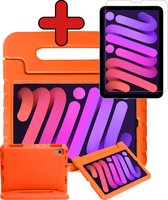 iPad Mini 6 Kinderhoes Met Screenprotector - Oranje