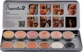 SuperStar Schminkpalette Skintone, 12 kleuren