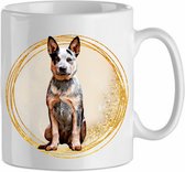Mok Australian cattledog 1.5 | Hond| Cadeau| Cadeau | Beker 31 CL