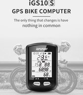 Bol.com iGPsport iGS10S GPS Fietscomputer INCLUSIEF Gratis beschermhoes---ondersteuning hartslagmeter en snelheid Kadenz sensor ... aanbieding