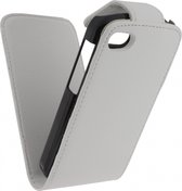 Xccess Leather Flip Case BlackBerry Q10 White
