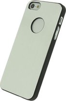 Apple iPhone 5/5s/SE Hoesje - Xccess - Metal Serie - Aluminium Backcover - Zilver - Hoesje Geschikt Voor Apple iPhone 5/5s/SE