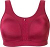 High impact Sport BH (zonder beugel) Cannes, Deep Red / Bordeaux rood, maat: 95C