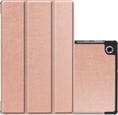 Hoesje Geschikt voor Lenovo Tab M10 FHD Plus 2nd Gen Hoesje Case Hard Cover Hoes Book Case - Rosé goud