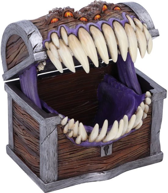 Dungeons & Dragons - Mimic Dice - beeld/opbergbox (Nemesis Now)
