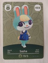 Amiibo animal crossing new horizons serie 5 kaart Sasha 433