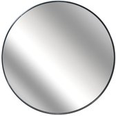 CMP Extra platte ronde spiegel Glas - 55 cm - Zwart