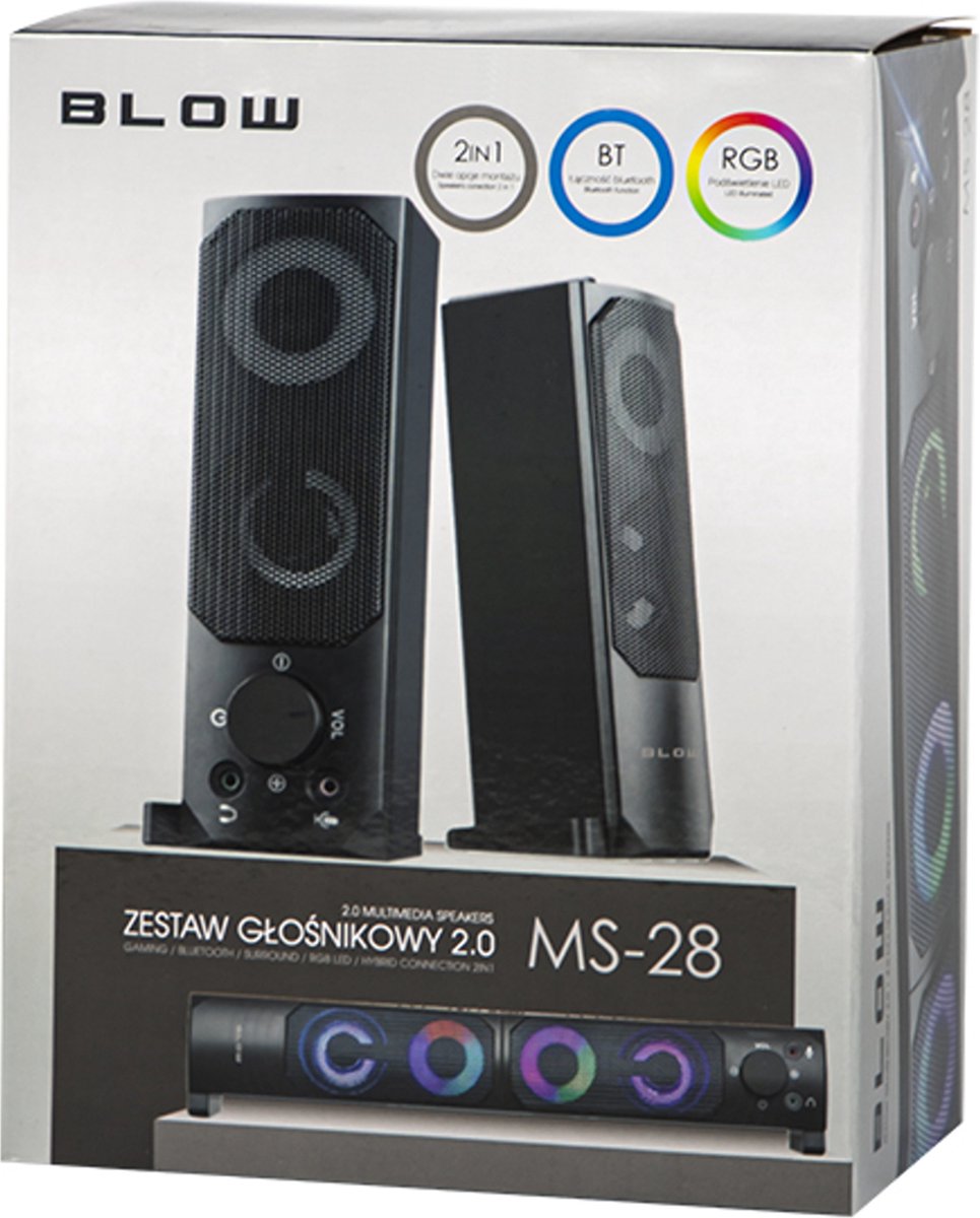 Blow Bluetooth Soundbar met 2 in 1 Functie - afbeelding 3