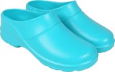Turquoise, lichte klompen / crocs - AGRO CLOAK Lemigo / 40