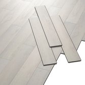 ARTENS - PVC vloer BASTALA - Click vinyl planken - vinyl vloer - houtdessin - grijs - FORTE - 93,5 cm x 15 cm x 4,2 mm - dikte 4,2 mm - 1,4 m²/ 10 planken