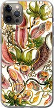 Geschikt voor iPhone 13 Pro Max hoesje - Nepenthaceae - Kunst - Bloemen - Siliconen Telefoonhoesje