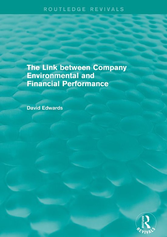 The Link Between Company Environmental and Financial Perform ... - cover