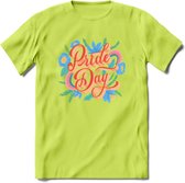 Pride Day | Pride T-Shirt | Grappig LHBTIQ+ / LGBTQ / Gay / Homo / Lesbi Cadeau Shirt | Dames - Heren - Unisex | Tshirt Kleding Kado | - Groen - M