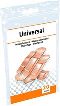 Pleisterstrips Waterafstotend assorti 1x20ST