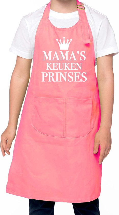 Tablier de cuisine princesse de la cuisine de Maman rose pour les filles - Tablier de cuisine enfants/ tablier pour enfants
