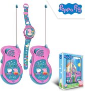 Nickelodeon Walkie Talkie Peppa Pig Junior Roze/blauw 3-delig