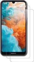 LuxeBass Screenprotector geschikt voor Huawei Y5 (2019) [ 2 Pack ] - glas scherm - bescherming