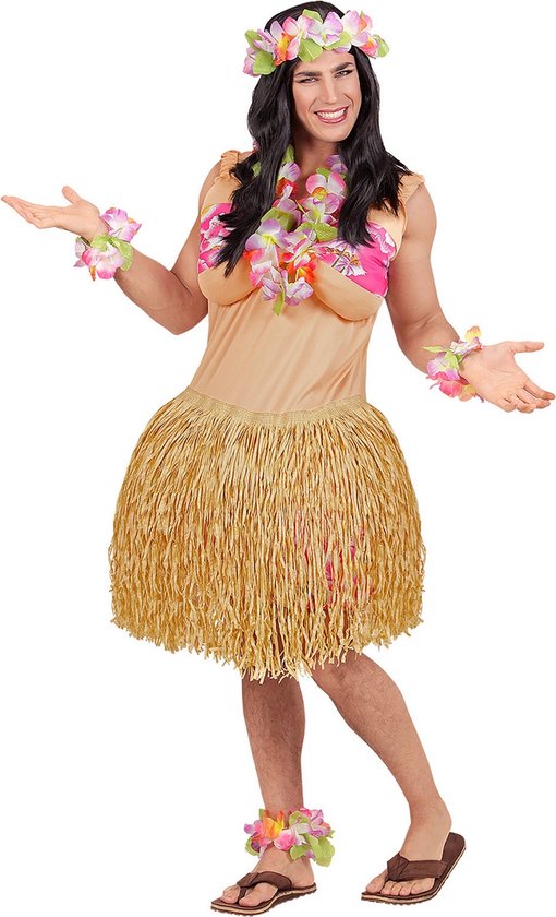 Widmann - Hawaii & Carribean & Tropisch Kostuum - Hawaiiaanse Travestiet  Schone - Man... | bol.com