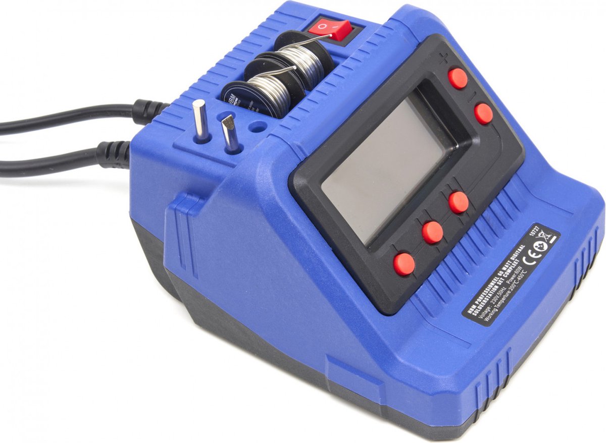 Professioneel 60 Watt Digitaal Soldeerstation Set Compleet – foto 4