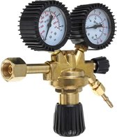 Supremium CO2 Drukregelaar | Universele Argon Ar Regulator | Mig Tig Flow Meter Gasregelaar | Flowmeter | Lassen Lasmeter | Argon Regulator | Drukregelaar