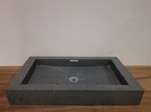 Wasbak natuursteen  FL21124 - 80x45x12cm
